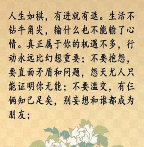 ​人生感悟唯美句子