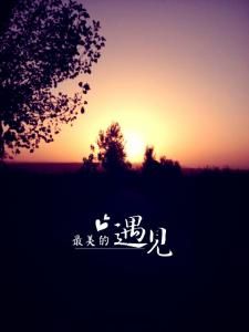 遇见最美的风景上一句