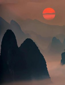 ​日出的唯美句子发朋友圈（秋天的美丽遇见，日出东方尽耀华）