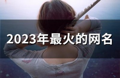 ​2025年最火的网名(精选63个)