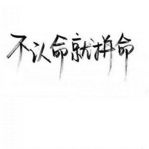 ​励志八字短句