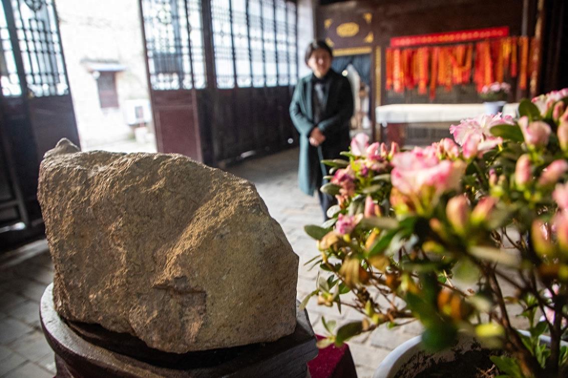 北京中南海西花厅的海棠树在邓颖超祖居开花了,她原来是光山人呀