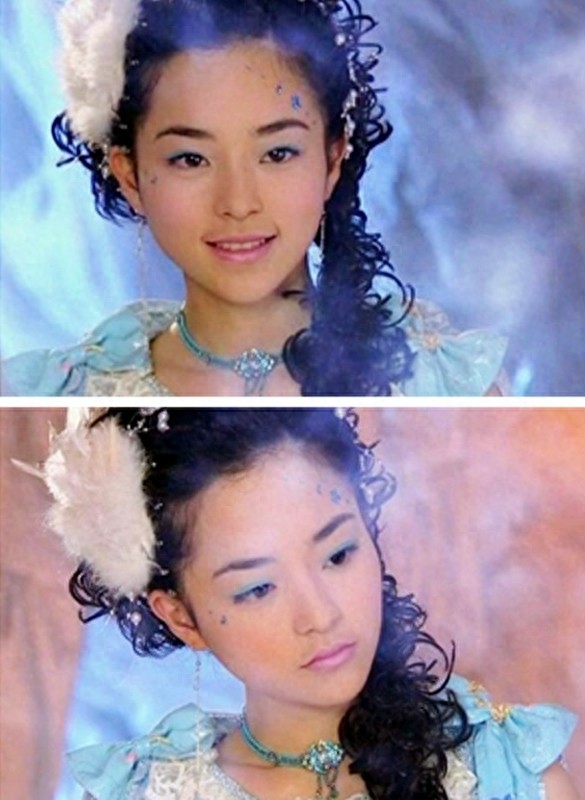 这位叫“雪精灵”的古装美女子,还真是人如其名的冰雪仙子一枚