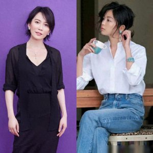 ​50岁以上的女人，发型尽量不要留长发、烫小卷，换成这些更时髦