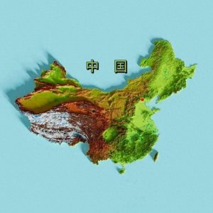 ​中国34个省级行政区高清立体地形图，值得收藏！