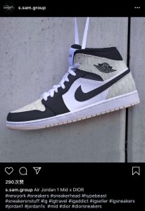 ​壁纸丨Nike与Dior的联名，长这样？