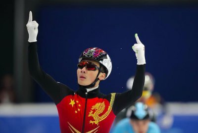 ​39秒878！男子500米决赛中国名将武大靖夺冠，状态十分稳定