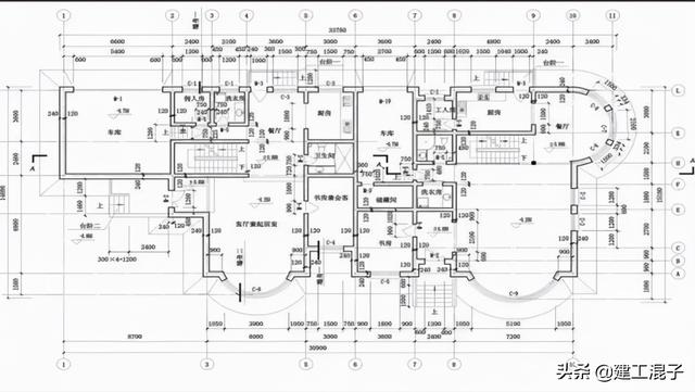 建筑工程图纸各种图例符号及含义（建筑施工图纸识图教程）(3)