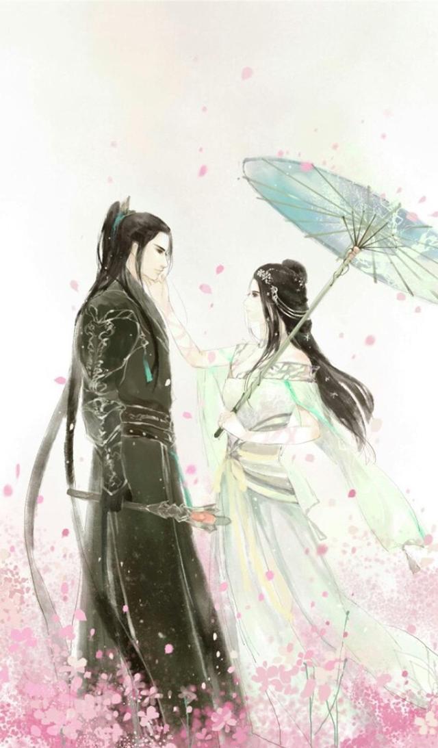 古风美男插画手机壁纸