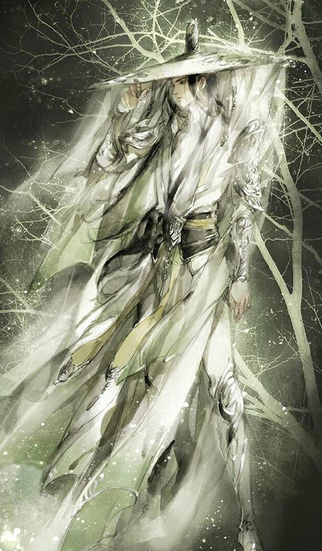 古风美男插画手机壁纸