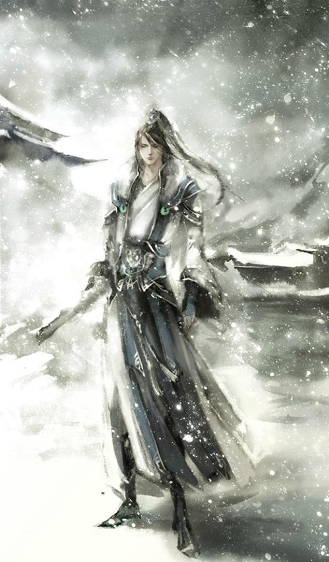 古风美男插画手机壁纸