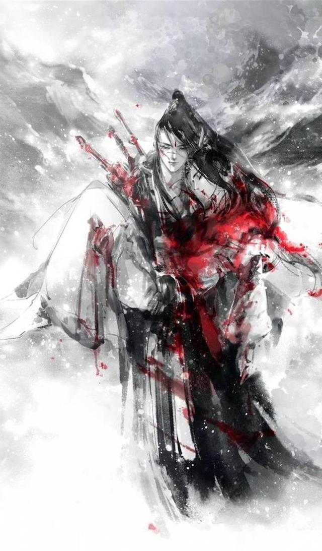 古风美男插画手机壁纸