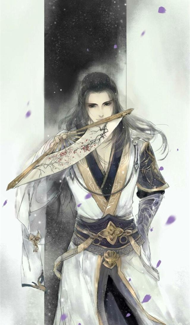 古风美男插画手机壁纸