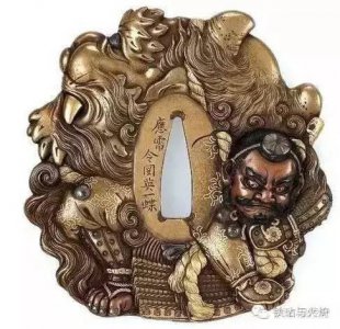 ​象征尊荣高贵的日本刀镡长这样
