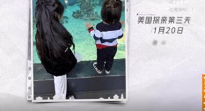 ​戚薇10岁女儿lucky出镜漂亮，牵着弟弟有爱，叹：我不会偏心儿子