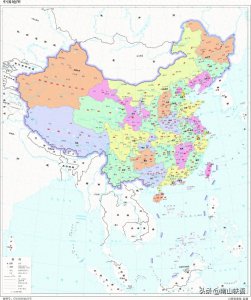 ​全国34个省级行政区名称和来历