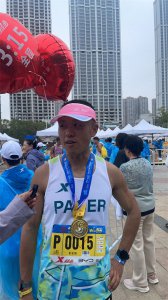​2024汉马配速员：第六次参加汉马，今年路线难度有所提高