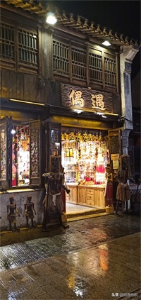 夜色,寻古迹,无锡南长街