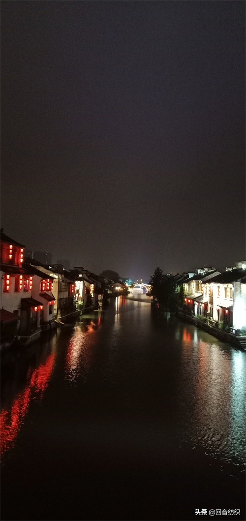 夜色,寻古迹,无锡南长街