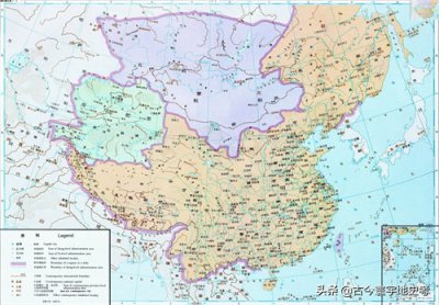 ​明朝地方各省区划地图