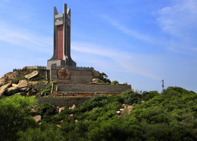​平潭将军山：祖国统一，振兴中华