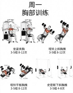 ​全面的健身动作！按照这样练迟早您会拥有一个完美的体型！