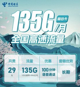 ​电信这么给力？办理永久套餐流量卡，选它就对了；