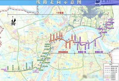​武汉江城最长地铁线亮相！10号线完整路线首次曝光！