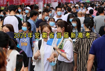 ​2024安徽新高考招生批次志愿设置 本科填45个院校专业组 专科填30个
