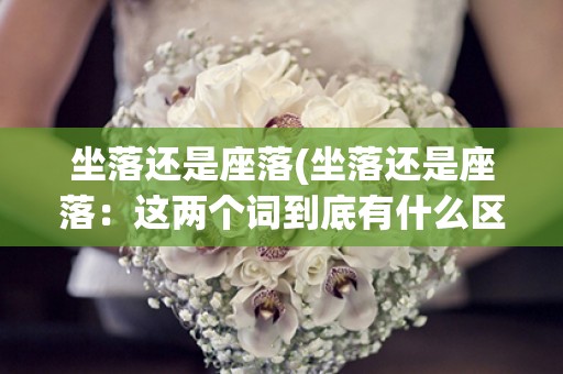 坐落还是座落(坐落还是座落:这两个词到底有什么区别?) 坐落还是座落(坐落还是座落:这两个词到底有什么区别?)